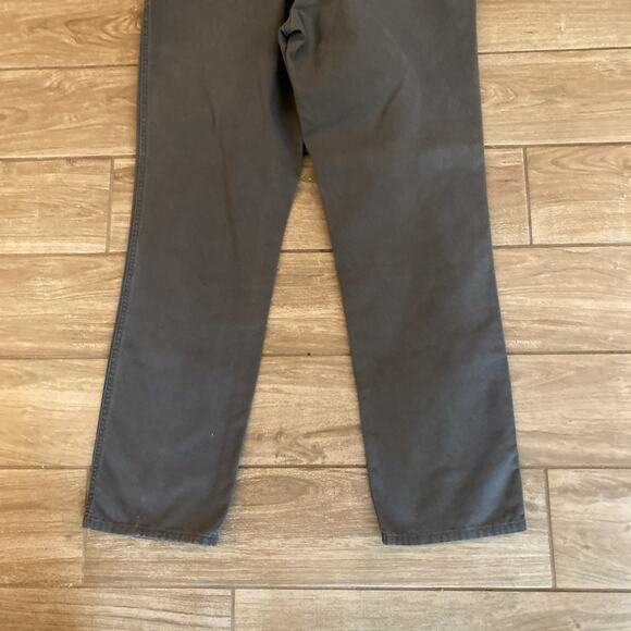 Patagonia Field Pants Men's size 36x32 Flat Front Organic Cotton Green/Gray - Picture 10 of 10